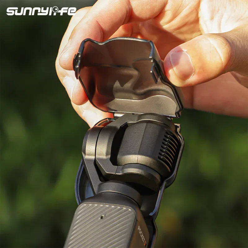 Sunnylife for  Osmo Pocket 3 Silicone Protective Cover Anti-Scratch Head Lens Screen Handheld Gimbal Camera Protector Case