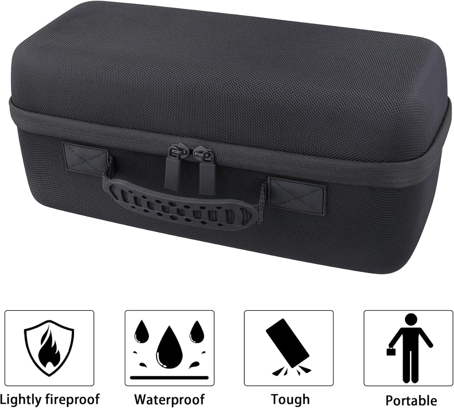 Hard Travel Case Compatible with Anker SOLIX C300 DC Power Bank Station, Outdoor 288Wh 90,000Mah Portable Power Station, 300W Solar Generator